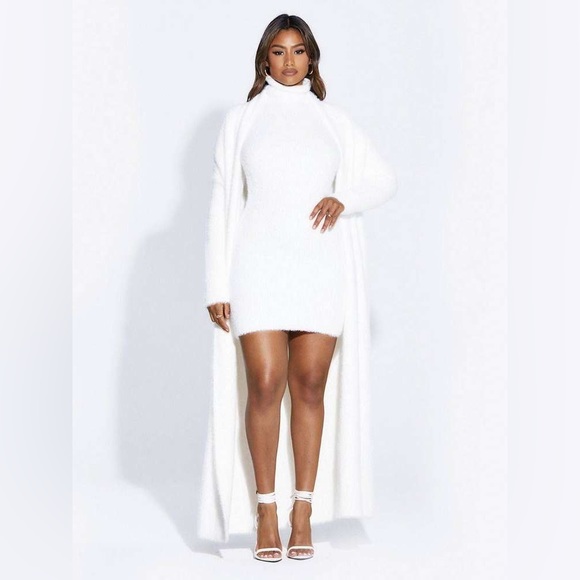 Naked Wardrobe Fuzzy Feels Duster - Picture 4 of 6